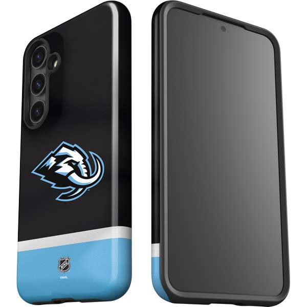 NHL Utah Mammoth Striped Jersey Galaxy S25 Impact Case