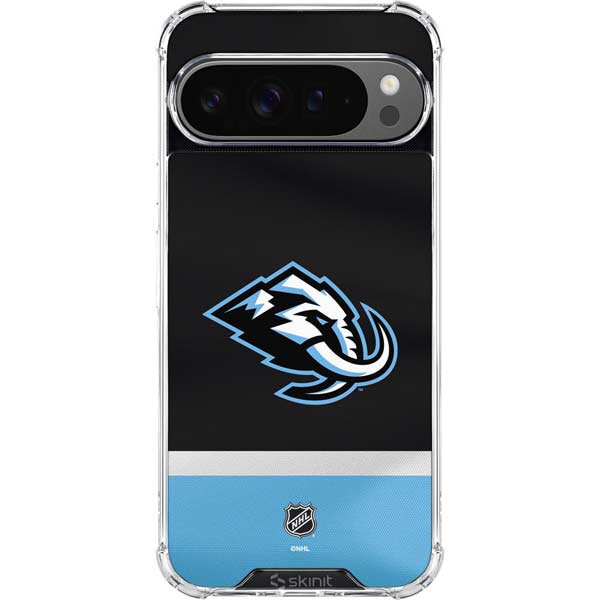 NHL Utah Mammoth Striped Jersey Google Pixel 10 Pro XL Clear Case