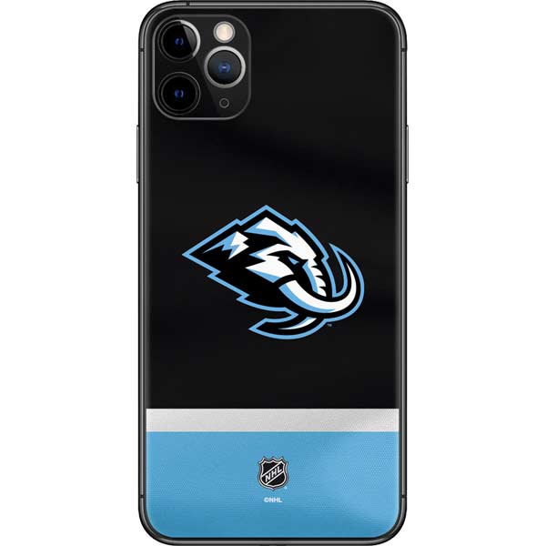 NHL Utah Mammoth Striped Jersey iPhone 11 Pro Max Skin