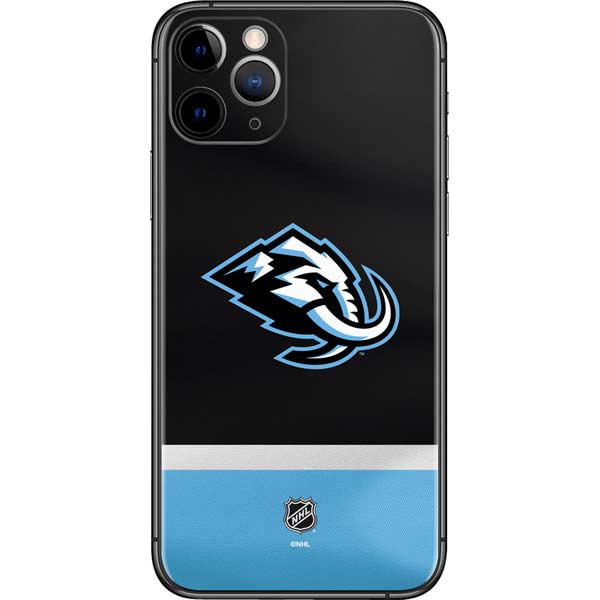 NHL Utah Mammoth Striped Jersey iPhone 11 Pro Skin