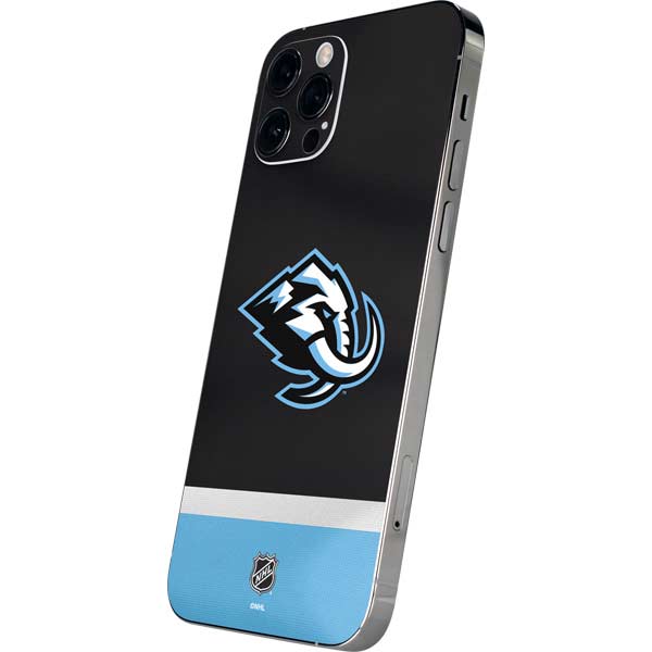 NHL Utah Mammoth Striped Jersey iPhone 12 Pro Skin