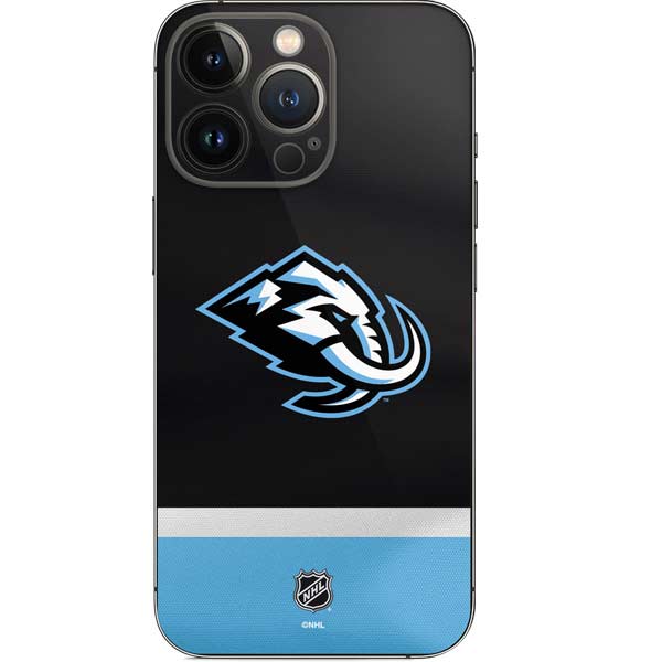 NHL Utah Mammoth Striped Jersey iPhone 13 Pro Skin