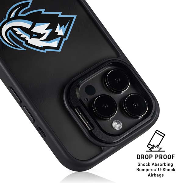 NHL Utah Mammoth Striped Jersey iPhone 14 Pro Kickstand Case