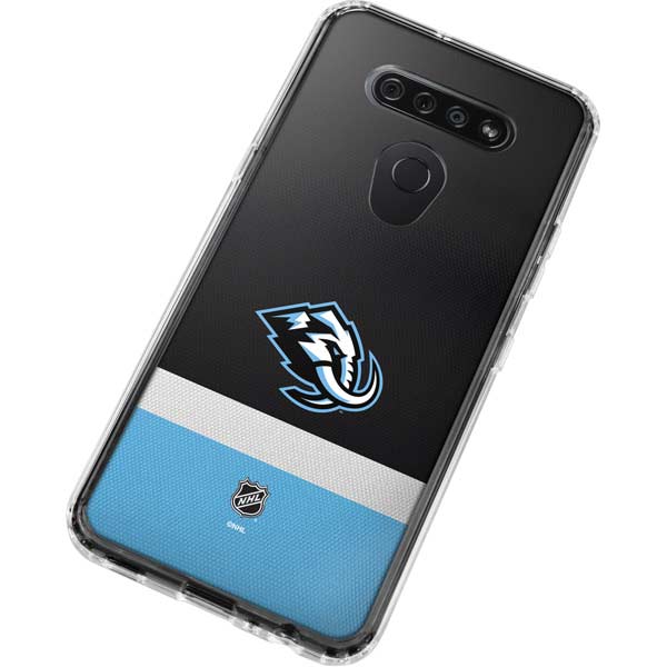 NHL Utah Mammoth Striped Jersey LG K51/Q51 Clear Case