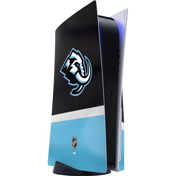 NHL Utah Mammoth Striped Jersey PS5 Console Skin