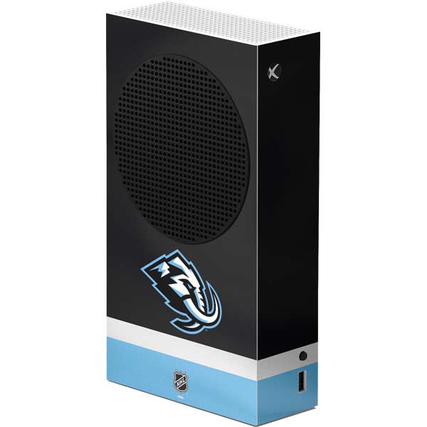 NHL Utah Mammoth Striped Jersey Xbox Series S Console Skin