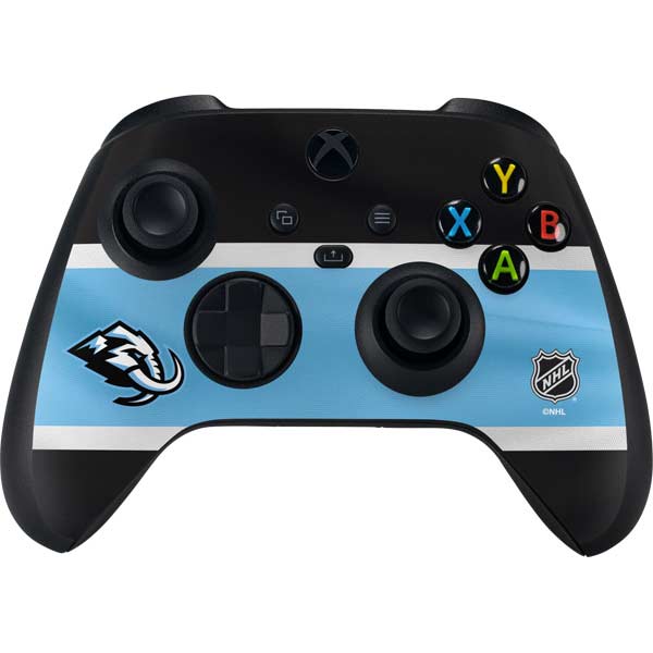 NHL Utah Mammoth Striped Jersey Xbox Series X Controller Skin