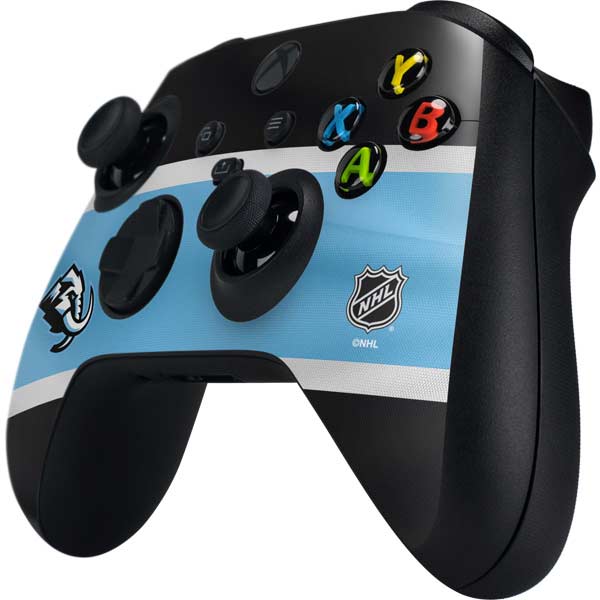 NHL Utah Mammoth Striped Jersey Xbox Series X Controller Skin
