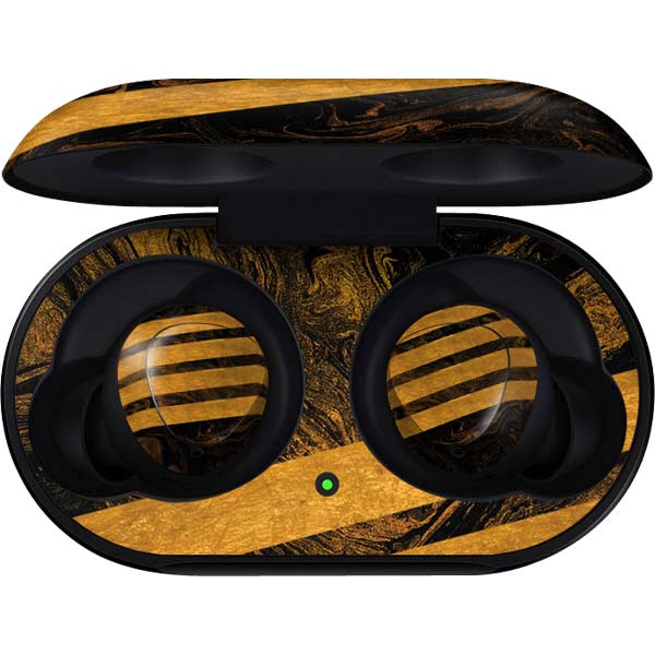 Striped Marble Galaxy Buds Skin