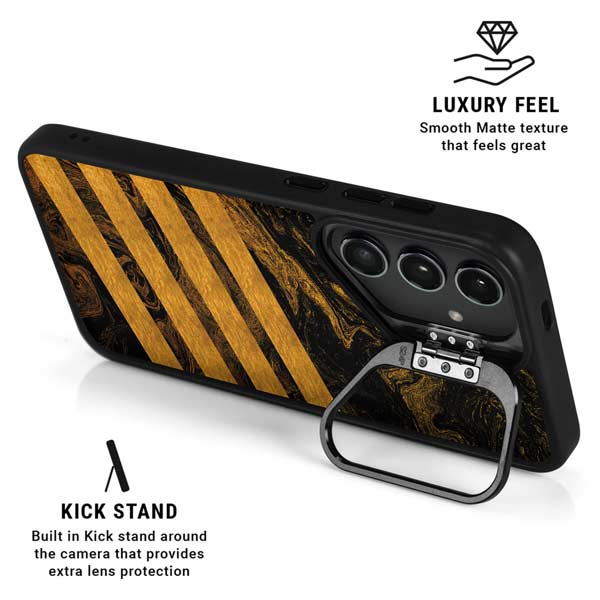 Striped Marble Galaxy S26 Ultra Kickstand Case