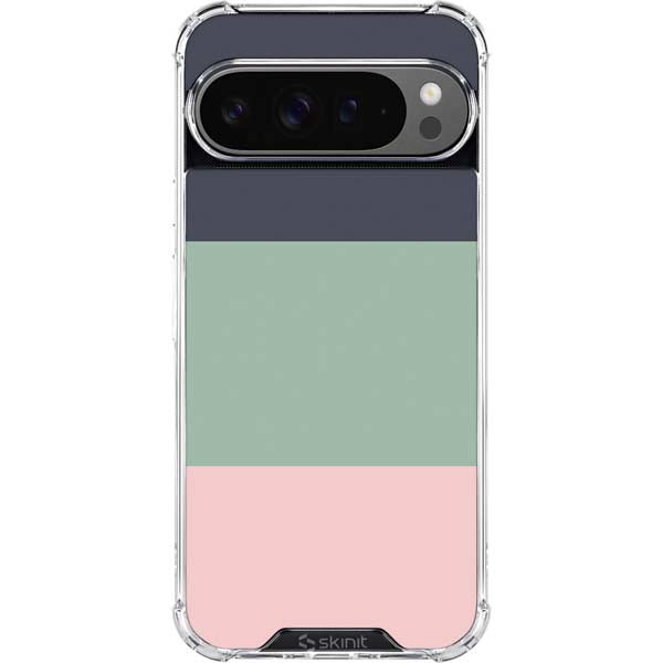 Striped Spring Colors Google Pixel 10 Pro XL Clear Case