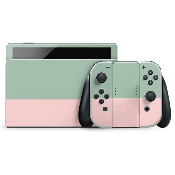 Striped Spring Colors Nintendo Skins