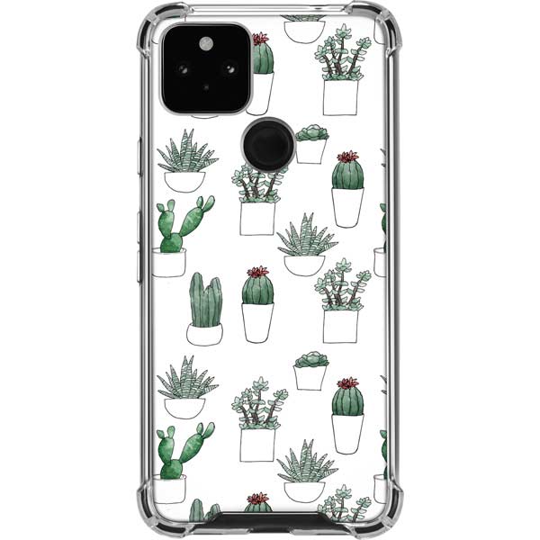 Succulent Pattern Pixel Cases