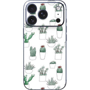 Succulent Pattern iPhone 17 Pro Max Skin