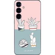 Succulent Sketch Galaxy S24 Skin