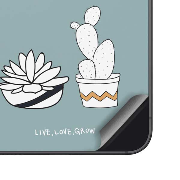 Succulent Sketch Galaxy S24 Skin