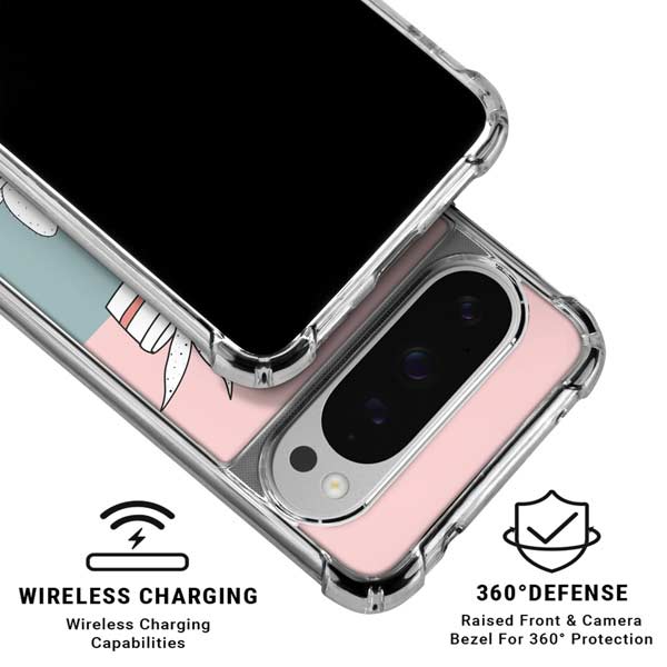 Succulent Sketch Google Pixel 10 Pro Clear Case