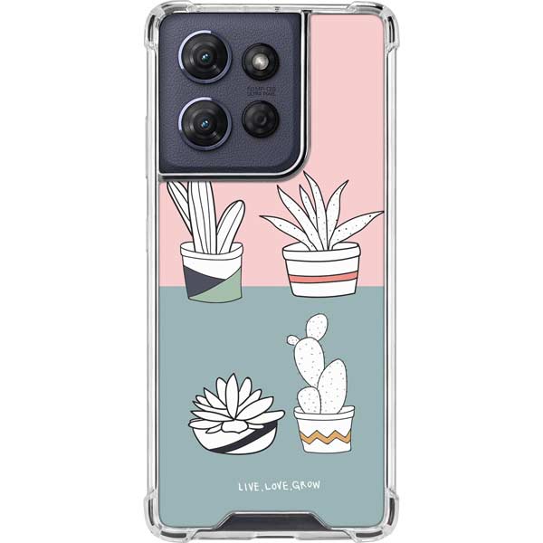 Succulent Sketch Moto G 5G (2025) Clear Case