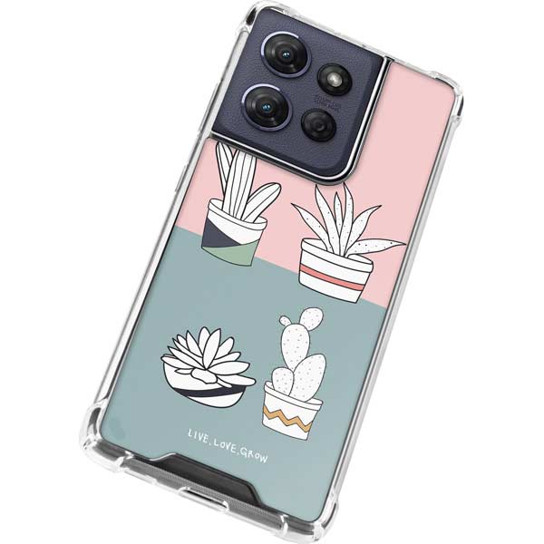 Succulent Sketch Moto G 5G (2025) Clear Case