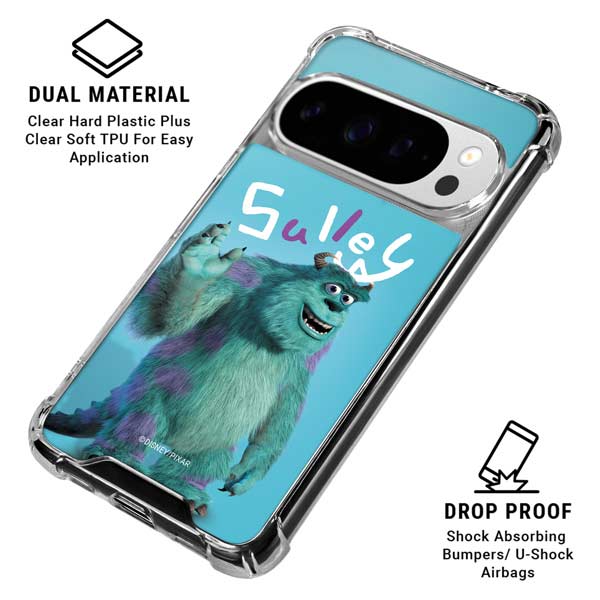 Disney Monsters Inc. Sulley Portrait Google Pixel 10 Pro Clear Case
