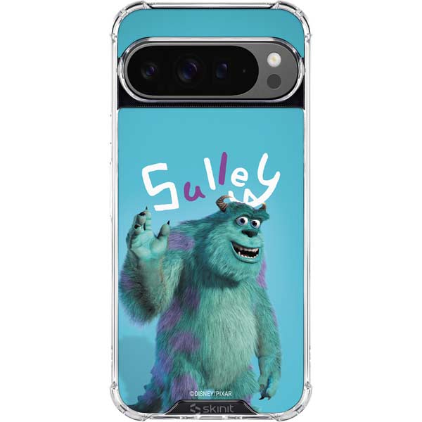 Disney Monsters Inc. Sulley Portrait Google Pixel 10 Pro XL Clear Case
