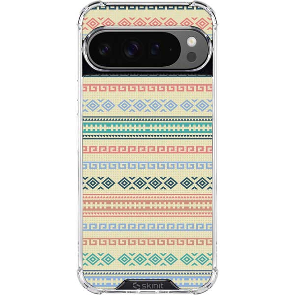 Summer Pattern Google Pixel 10 Pro Clear Case