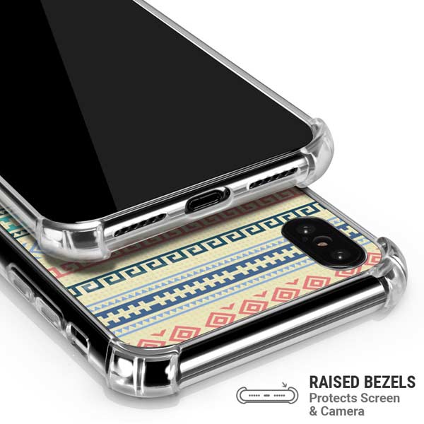 Summer Pattern iPhone X/XS Clear Case
