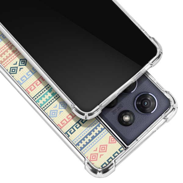 Summer Pattern Moto G 5G (2025) Clear Case