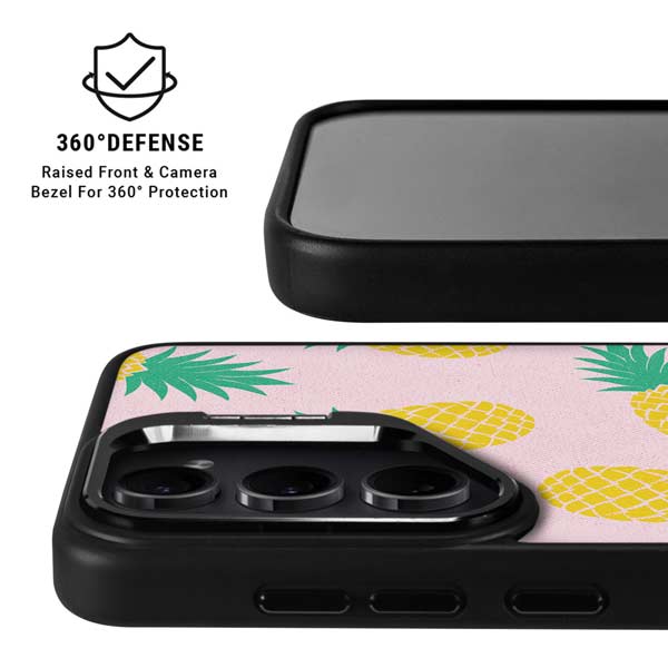 Summer Pineapples Galaxy S26 Kickstand Case