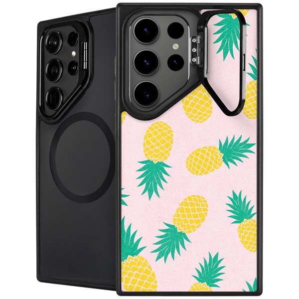 Summer Pineapples Galaxy S26 Ultra Kickstand Case