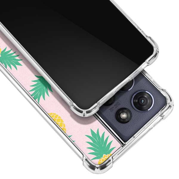 Summer Pineapples Moto G Power 5G (2025) Clear Case