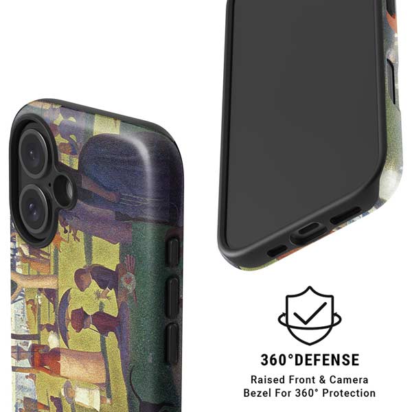 Georges Seurat Sunday Afternoon on the Island of La Grande Jatte iPhone 16 Magsafe Impact Case