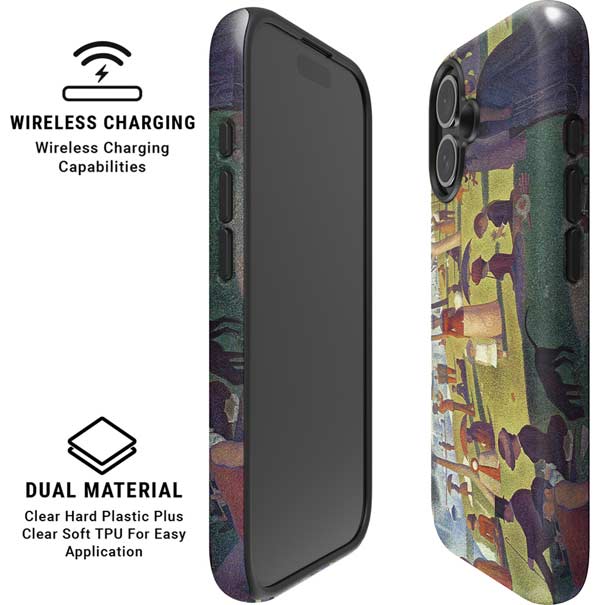 Georges Seurat Sunday Afternoon on the Island of La Grande Jatte iPhone 16 Magsafe Impact Case