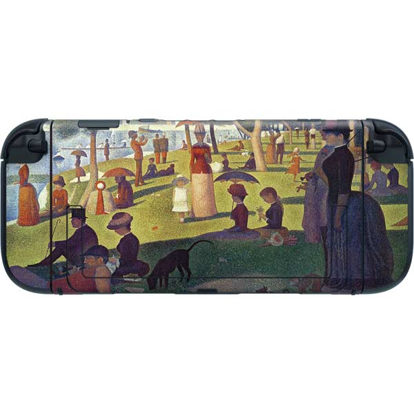 Georges Seurat Sunday Afternoon on the Island of La Grande Jatte Nintendo Switch 2 (2025) with Joy-Con Skin
