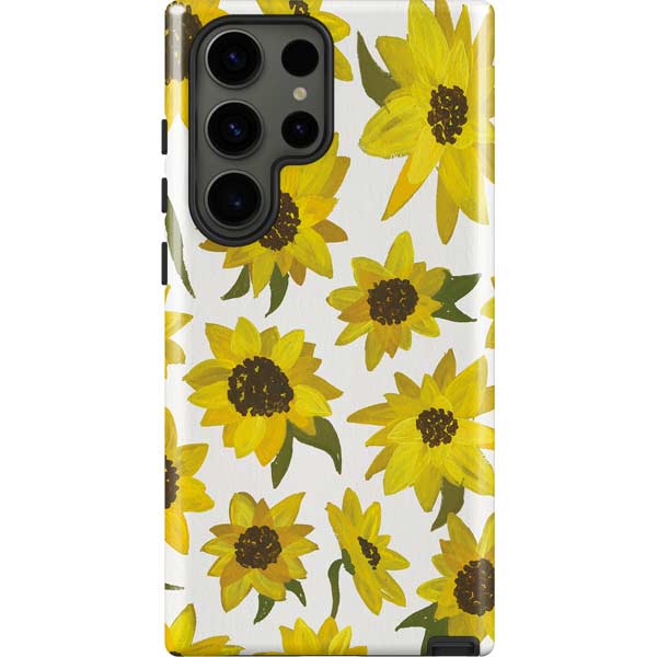 Sunflower Acrylic by Cat Coq Galaxy S23 Ultra Pro Case