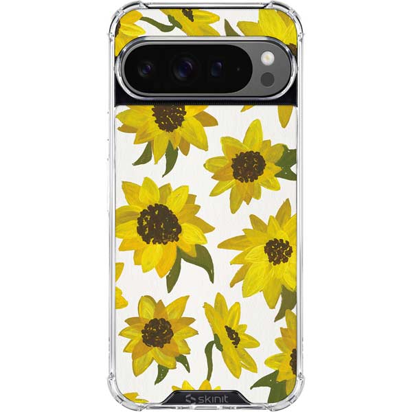 Sunflower Acrylic by Cat Coq Google Pixel 10 Pro Clear Case