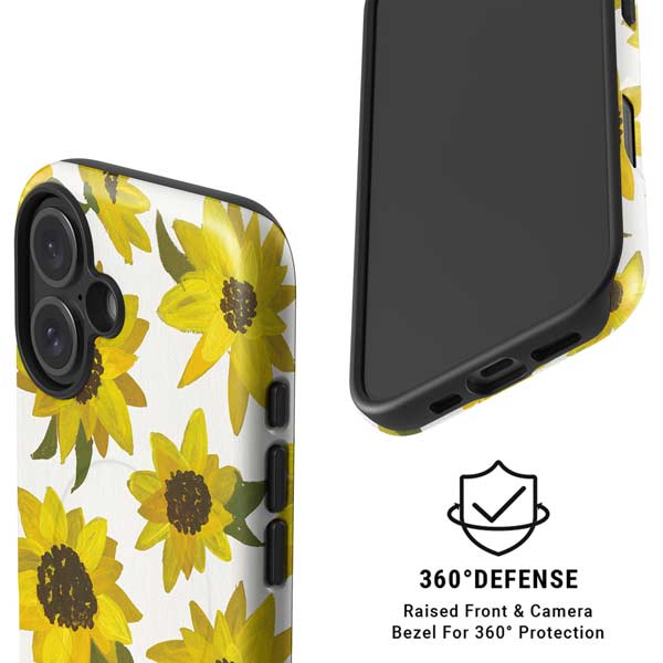 Sunflower Acrylic by Cat Coq iPhone 16 Magsafe Impact Case