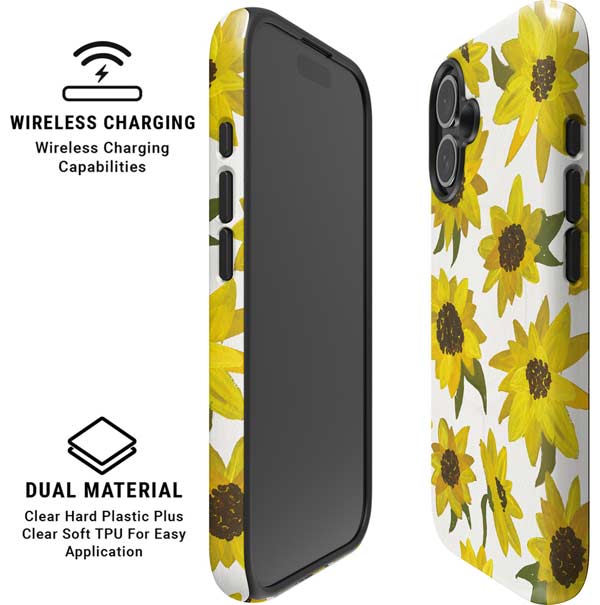 Sunflower Acrylic by Cat Coq iPhone 16 Magsafe Impact Case