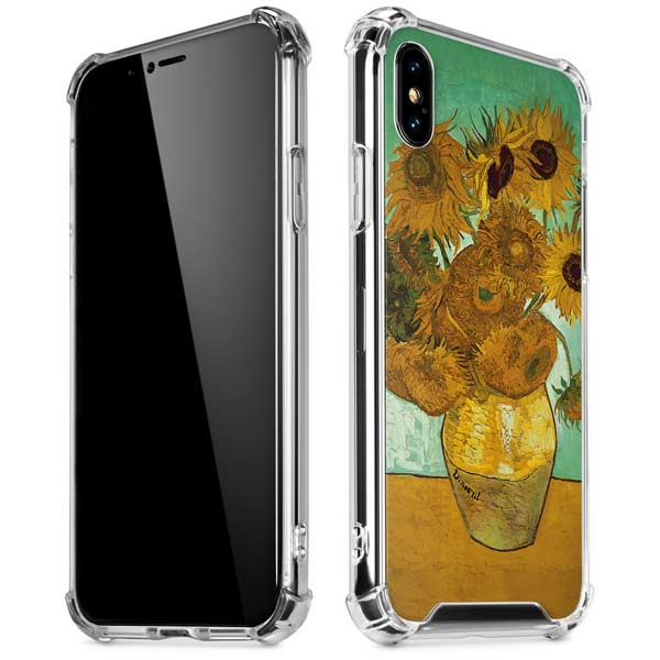 Sunflowers 1888 by Van Gogh iPhone X/XS Clear Case