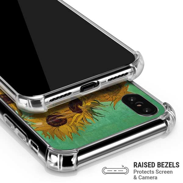 Sunflowers 1888 by Van Gogh iPhone X/XS Clear Case