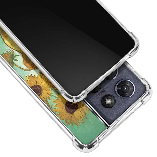 Sunflowers 1888 by Van Gogh Moto G 5G (2025) Clear Case