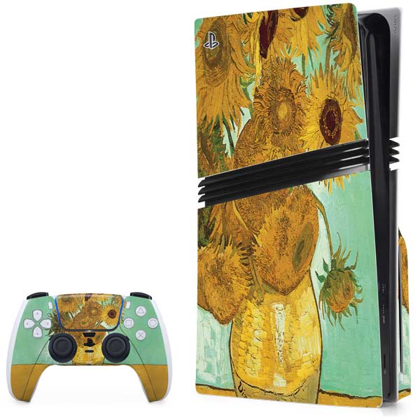 Sunflowers 1888 by Van Gogh PlayStation PS5 Skins