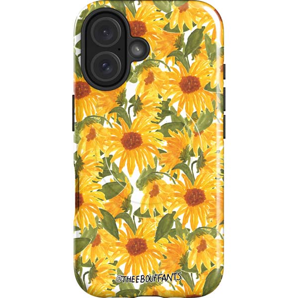 Bouffants and Broken Hearts Sunflowers iPhone 16 Magsafe Impact Case