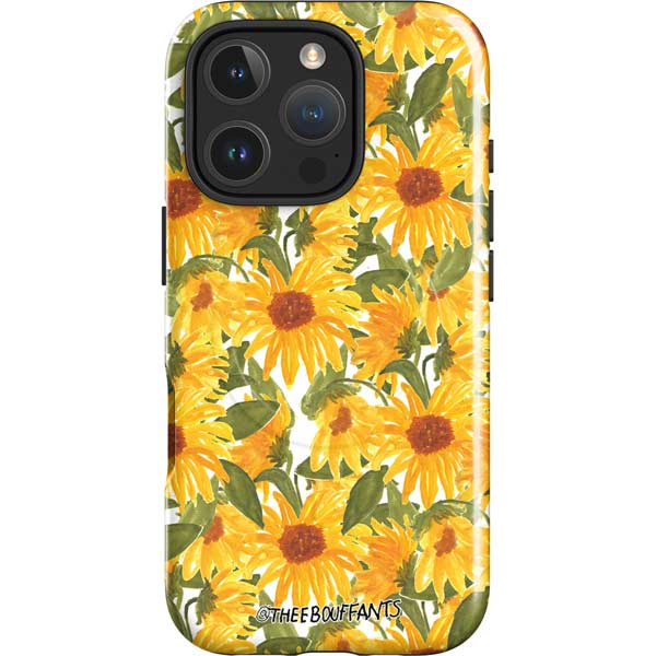 Bouffants and Broken Hearts Sunflowers iPhone 16 Pro Max Magsafe Impact Case