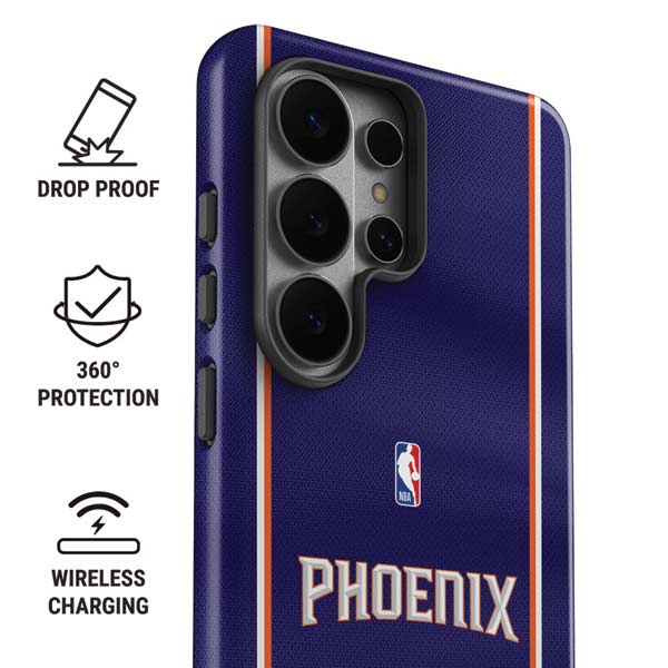 NBA Phoenix Suns Jersey Galaxy S26 Ultra Impact Case