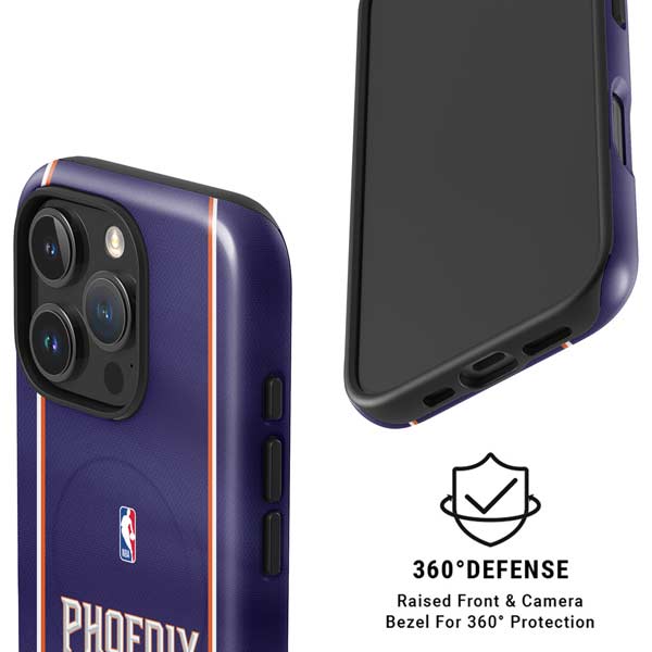 NBA Phoenix Suns Jersey iPhone 16 Pro Max Magsafe Impact Case