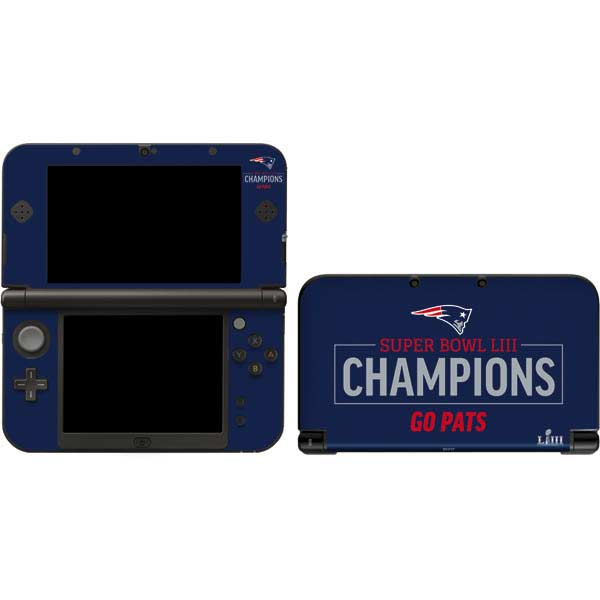 NFL Super Bowl LIII Champions Go Pats Nintendo Skins