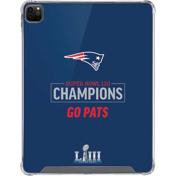 NFL Super Bowl LIII Champions Go Pats iPad Cases