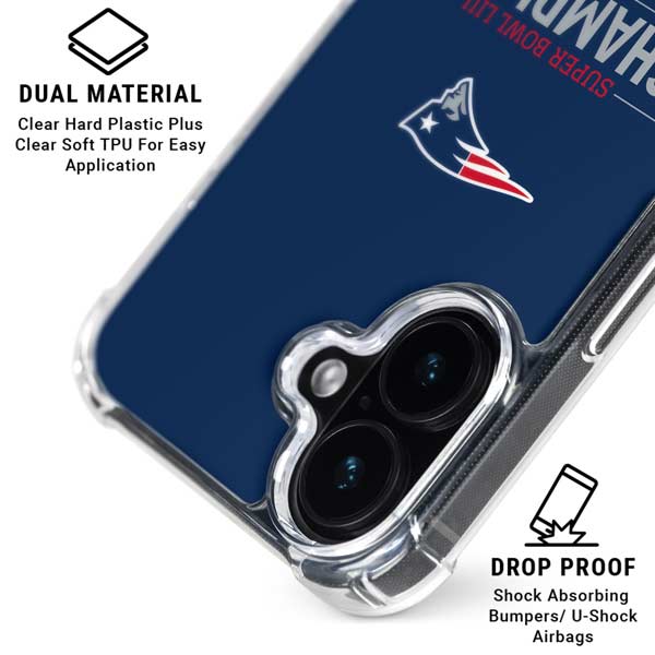 NFL Super Bowl LIII Champions Go Pats iPhone 17 MagSafe Case