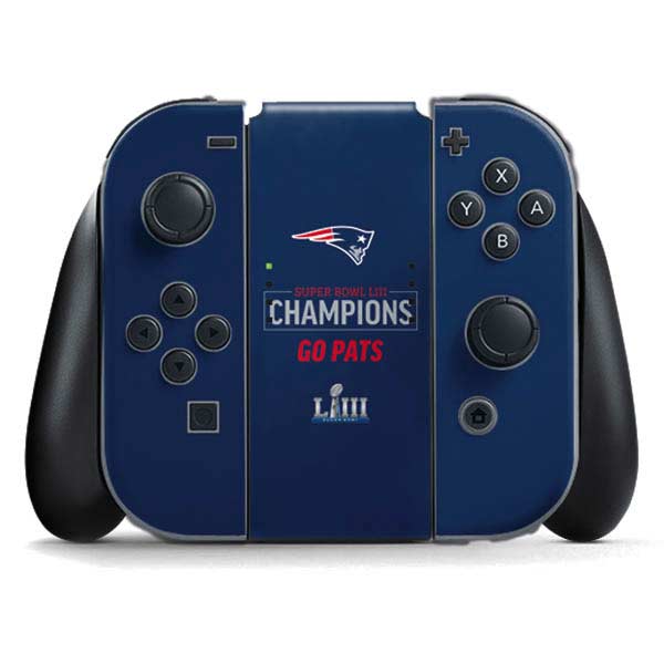 NFL Super Bowl LIII Champions Go Pats Nintendo Skins